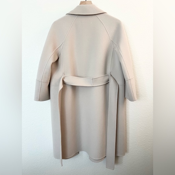 NWOT S Max Mara Arona coat in ecru - Picture 11 of 14